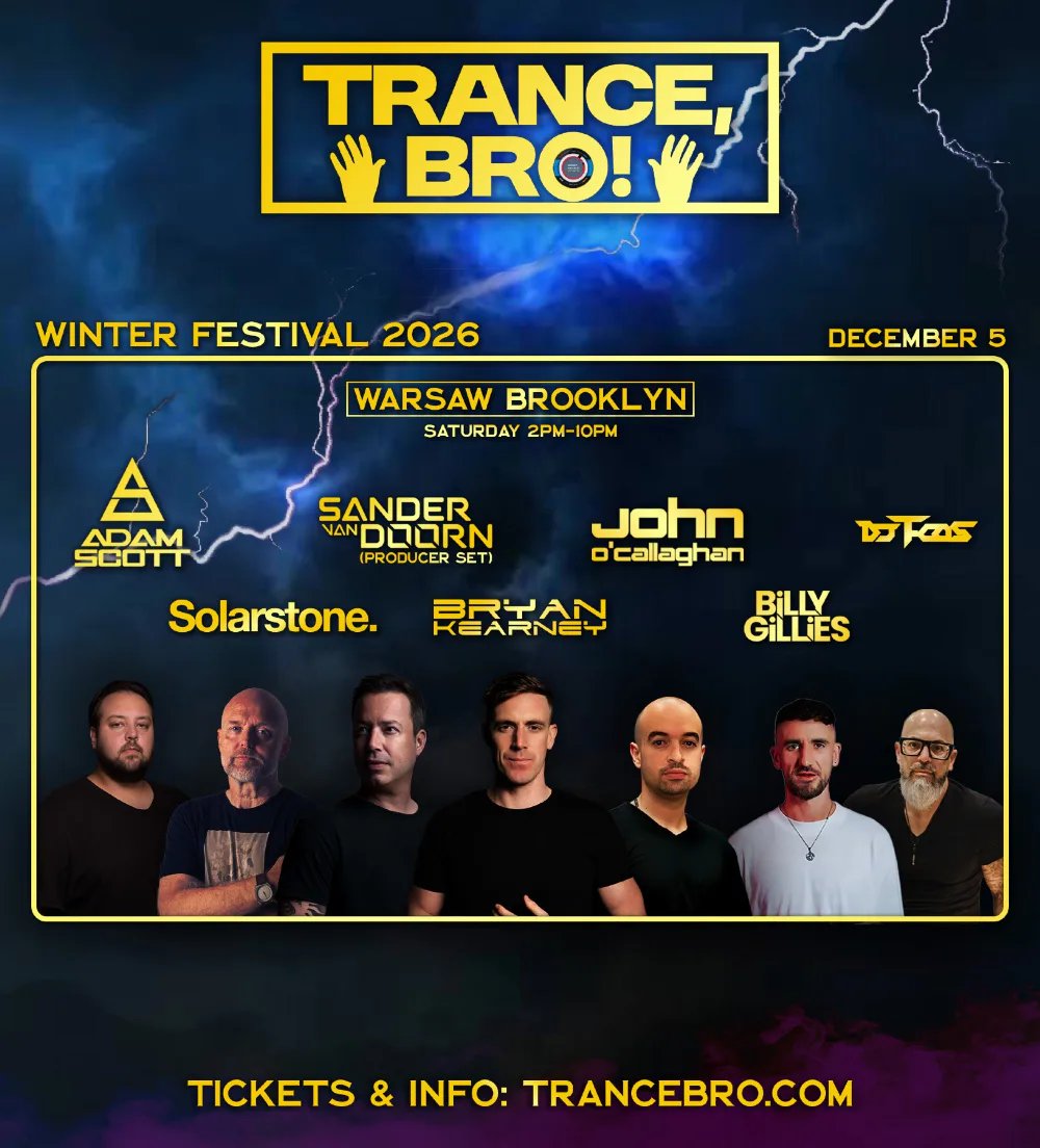Trance, Bro! — Warsaw · Sat Dec 5