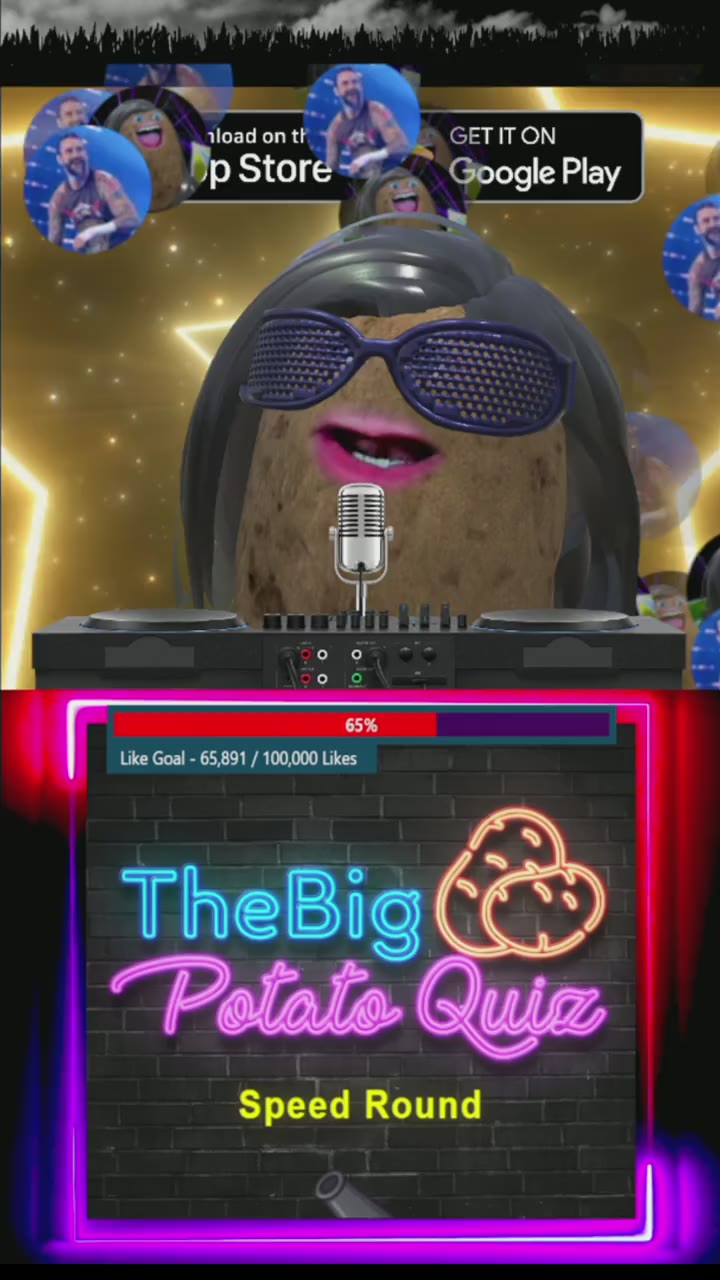 The Big Potato Quiz — Live Stream