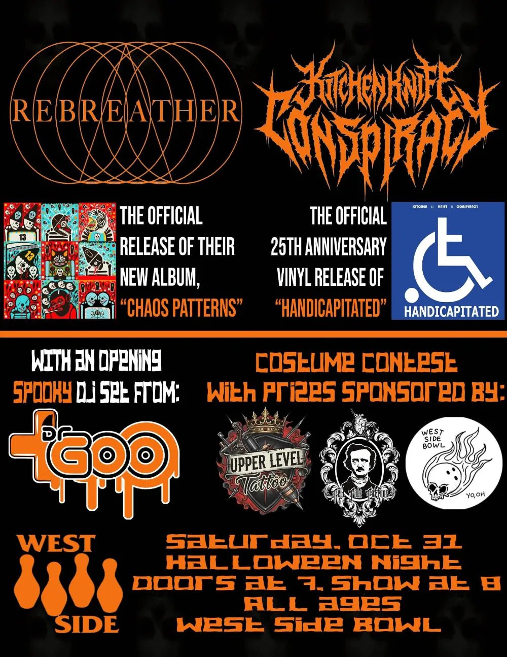DrGoo — Westside Bowl · Sat Oct 31