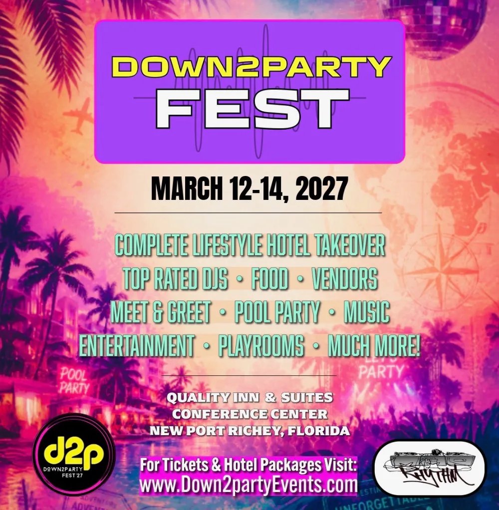 Down2party — Quality Inn & Suites Conference Center · Fri Mar 12–13
