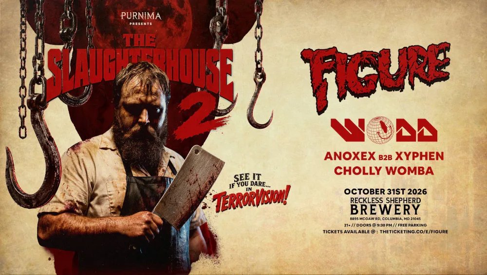Figure, WODD, Anoxex b2b Xyphen, Cholly Womba — Reckless Shepherd Brewing Co. · Sat Oct 31