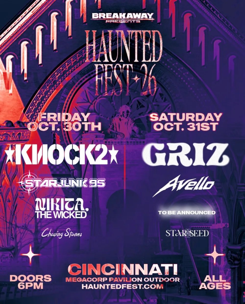 Haunted Fest — MegaCorp Pavilion · Sat Oct 31