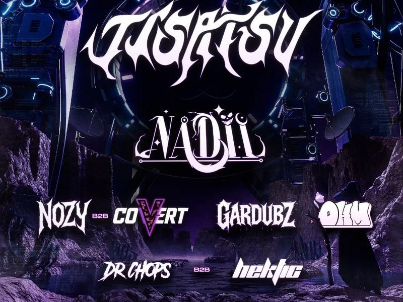 TRENCH SIGNAL: Jisatsu, Nadii, Nozy, Covert, Gar, Ohm, dr chops, Hektic — House Of Mana · Fri Nov 6