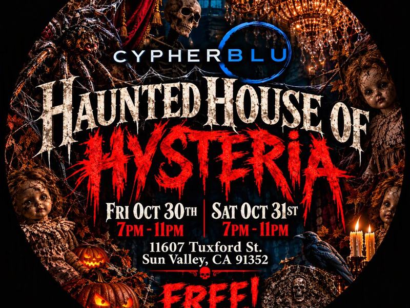 CypherBlu’s Haunted House of hysteria