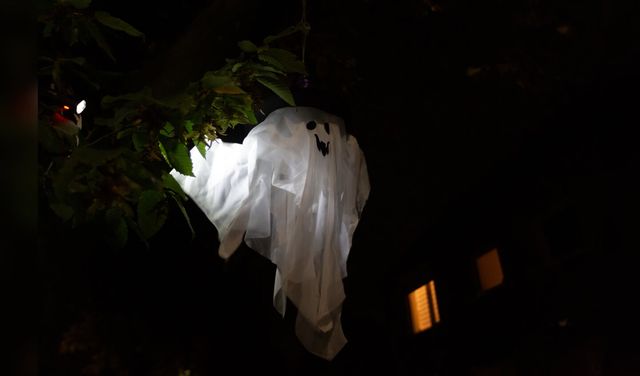 The Haunted Hallows — 146 Lindbergh Parkway, Waldwick, NJ (Huge display with full effects.)