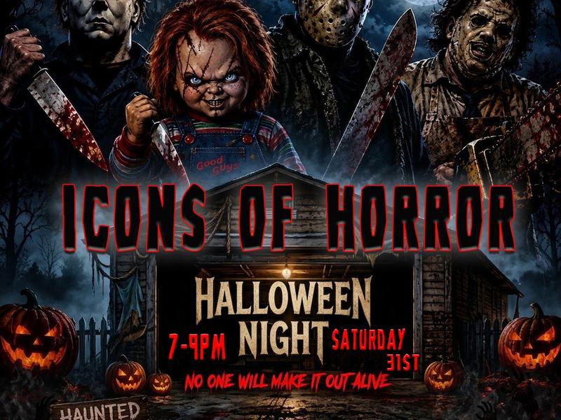 Cursed Cove presents Icons of Horror