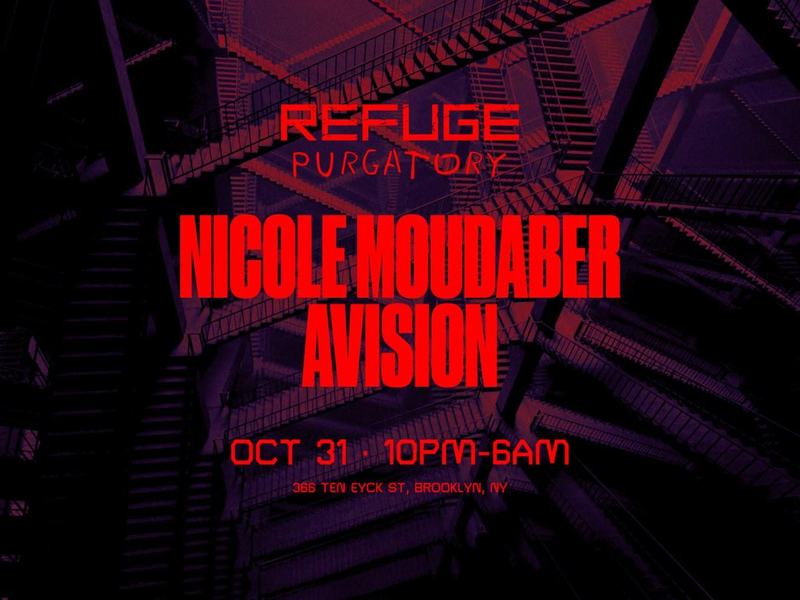 Purgatory: Nicole Moudaber — Refuge · Sat Oct 31 · 10pm · $60–$150 · 21+