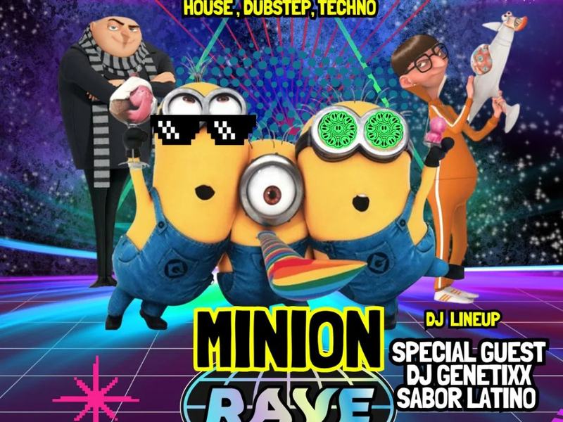 Minion Rave!!!: DJ Sabor Latino, DJ Genetixx — Lock And Key · Thu Oct 29