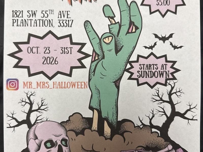 Haunted Mini Trail/Photo Booth Fundraiser