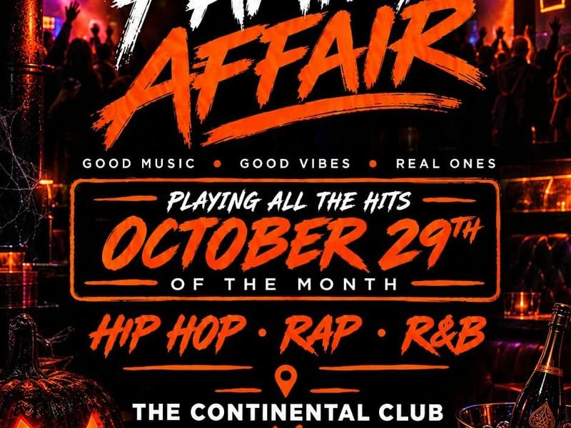Family Affair Halloween — Continental Club · Thu Oct 29