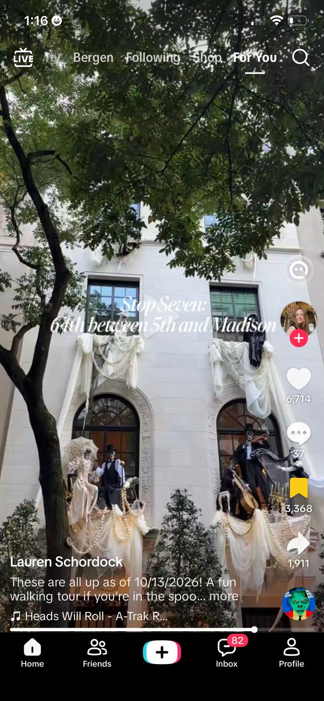 UES Halloween Tour Stop Seven — E 64th St between 5th and Madison