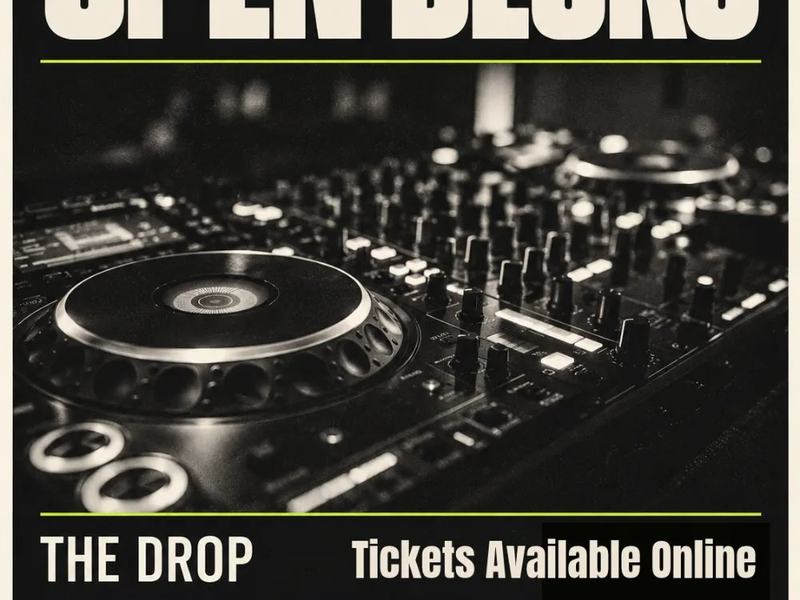 OPEN DECKS — The Drop PHX · Thu Oct 29