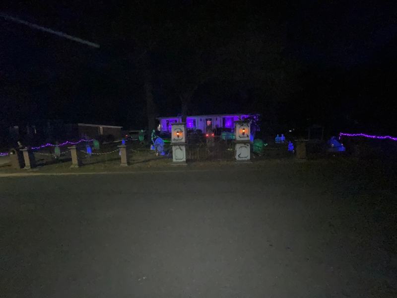 The Bonestown cemetery