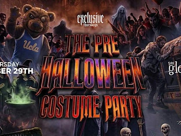 Pre-Halloween Costume Party — Los Globos · Thu Oct 29