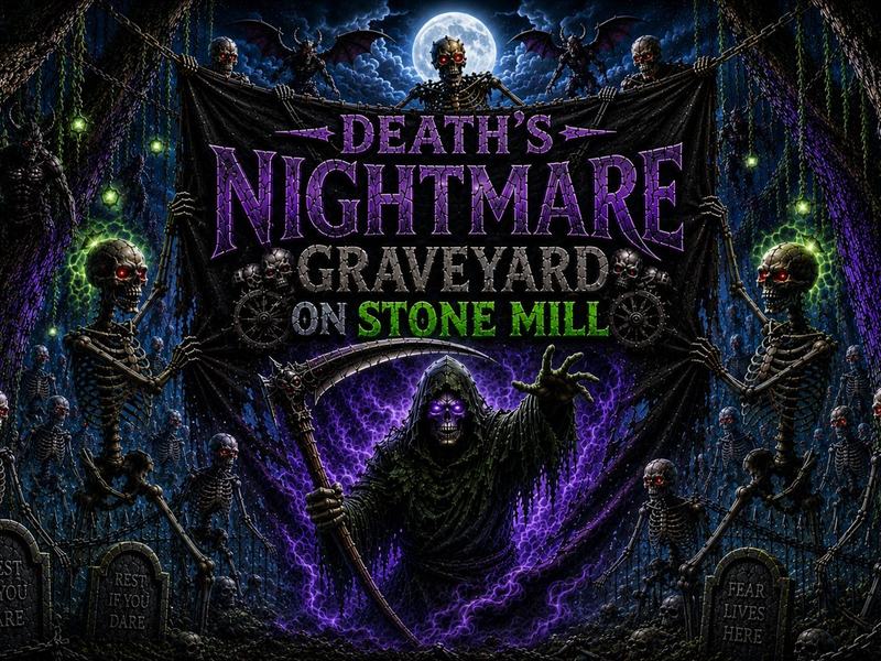 Death’s Nightmare Graveyard On Stone Mill