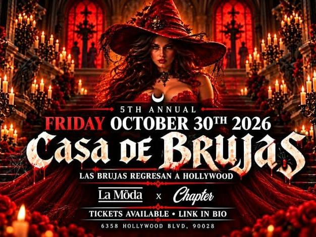Casa de Brujas Halloween — Chapter Hollywood · Fri Oct 30