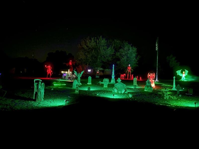 Stigler’s Halloween house