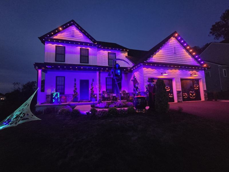 Weston Terrace Halloween House