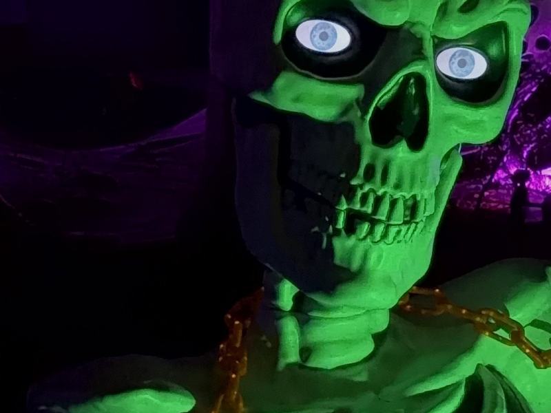 The Conte’s Haunted Halloween Display
