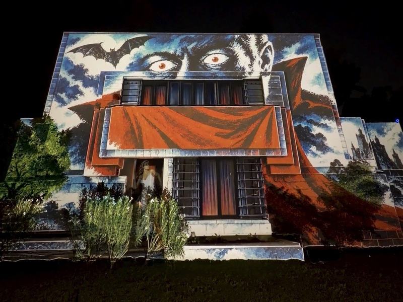 Bollman House Hollywood Horror Projection Show