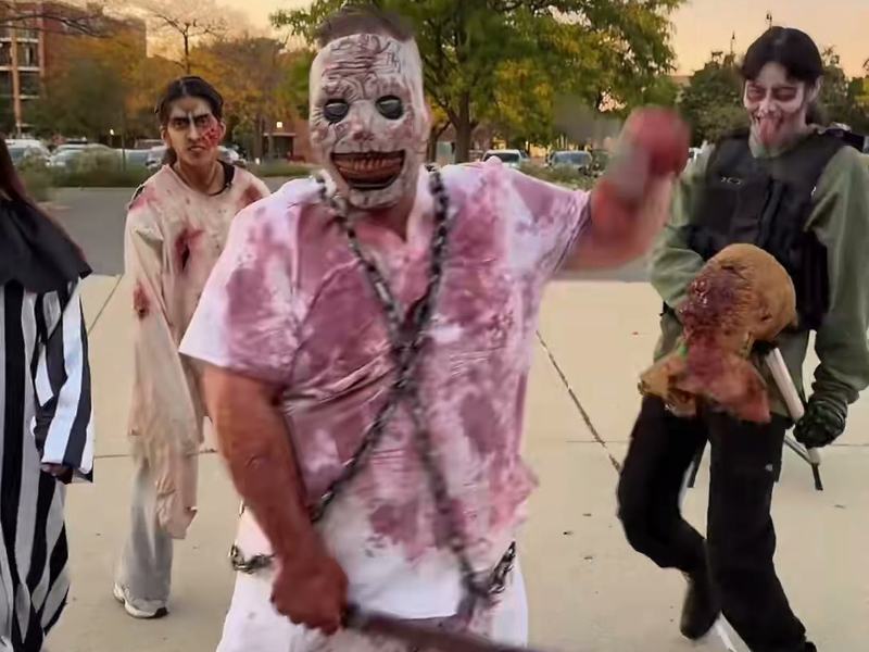 Scream Scene Haunted House