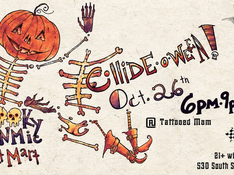 Collide-o-Ween Art Market — Tattooed Mom, Philadelphia · Mon Oct 26 · 6–9pm · FREE