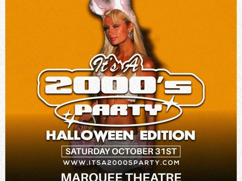 It's A 2000's (Halloween) Party - Tempe — Marquee Theatre · Sat Oct 31