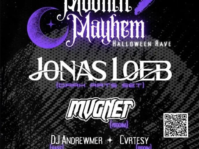 Moonlit Mayhem: Jonas Loeb — 3490 Cocktail Bar & Lounge · Sat Oct 31