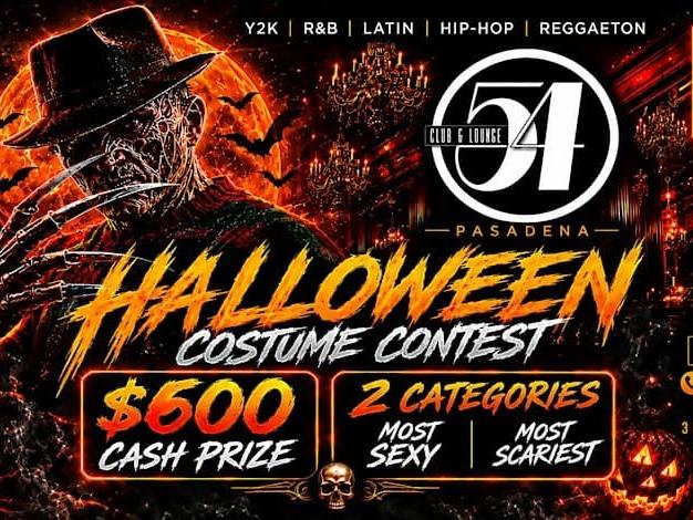 Halloween 2026 — Club 54 Pasadena · Sat Oct 31