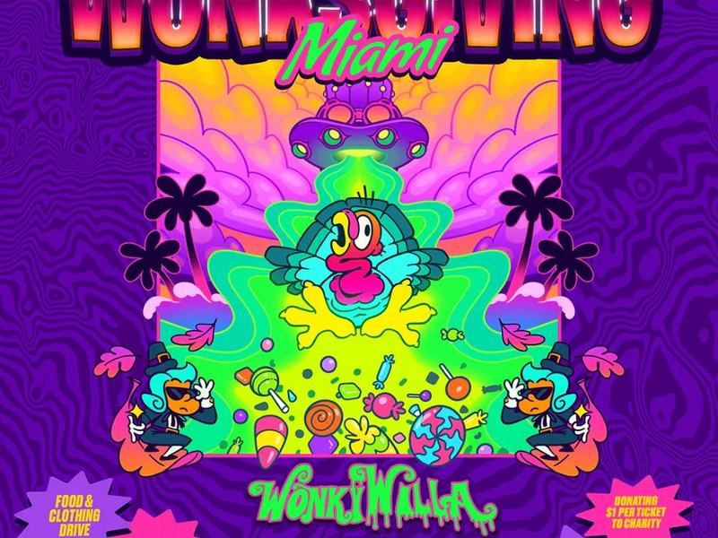 WonkyWilla, rSUN, SLOTH — Midline Miami · Sat Nov 28