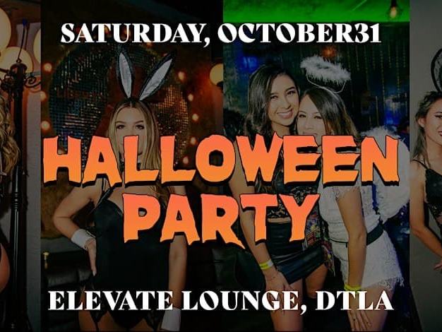 Halloween Costume Party — Elevate Lounge · Sat Oct 31