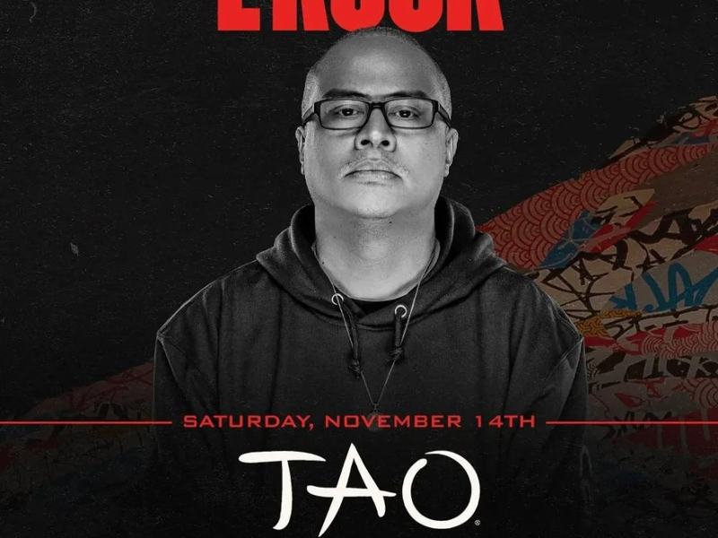 DJ E-Rock — TAO Chicago · Sat Nov 14