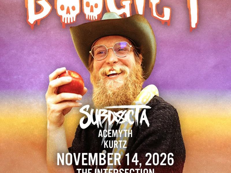 Boogie T, SubDocta, AceMyth, kurtzdubz — The Intersection · Sat Nov 14