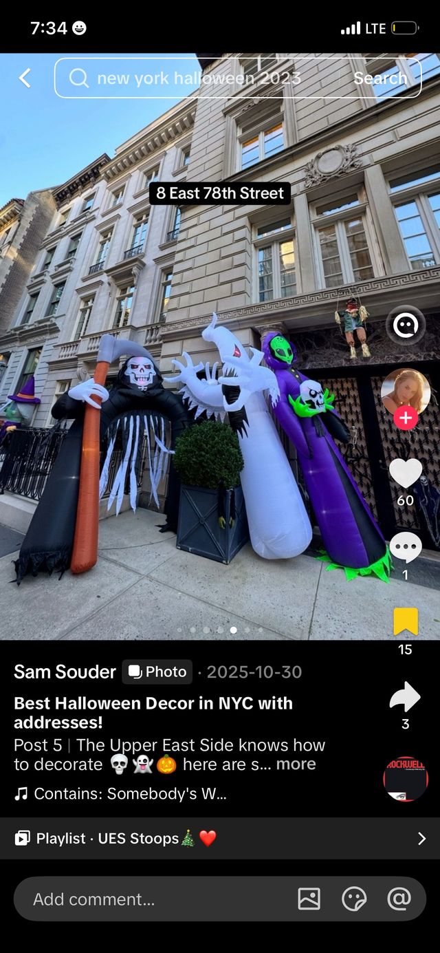 8 E 78th St Stoop Display