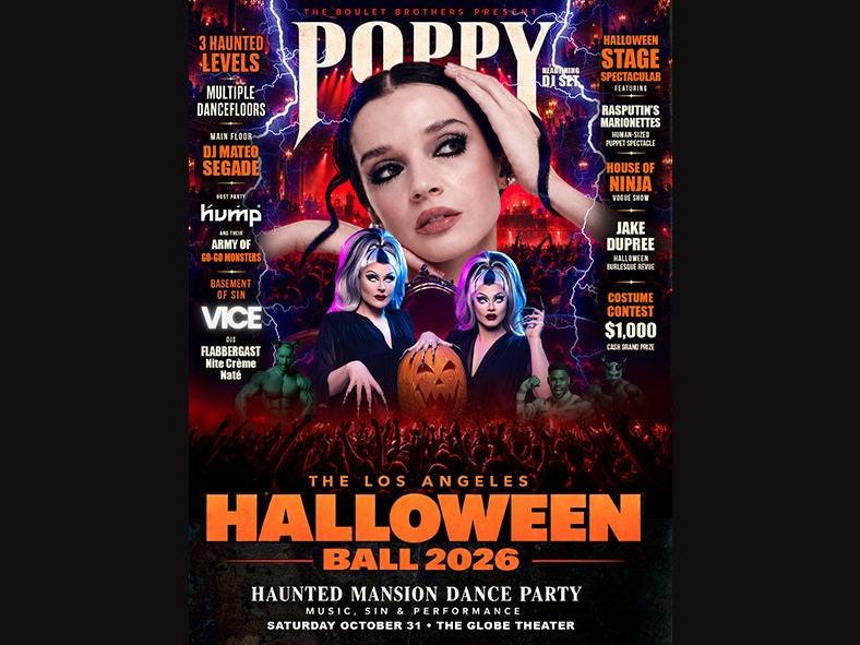Boulet Brothers Halloween Ball — Globe Theatre · Sat Oct 31