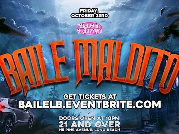Baile Maldito Halloween — Alegria, Long Beach · Fri Oct 23