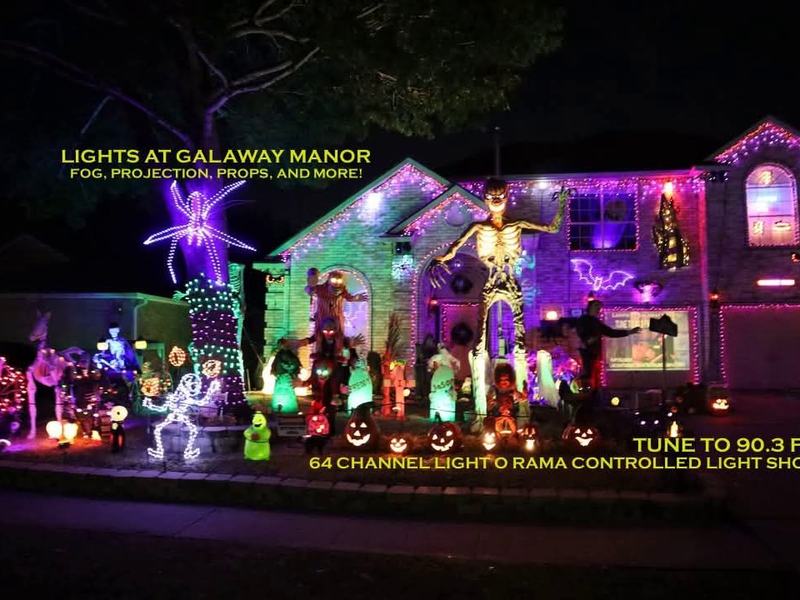 Lights at Galaway manor
