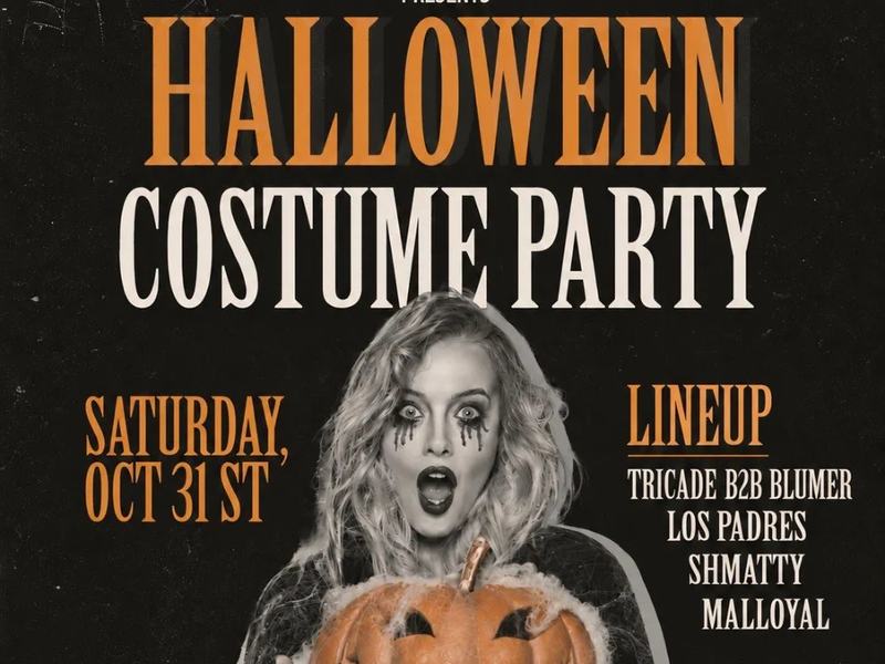 Frequency Therapy - Halloween Costume Party: Tricade, BLUMER, Los Padres, Shmatty, Malloyal — Space Orlando · Sat Oct 31