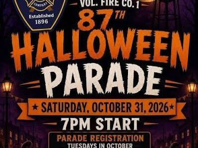 Toms River Halloween Parade (87th Annual) — Downtown · Sat Oct 31 · 7pm · FREE