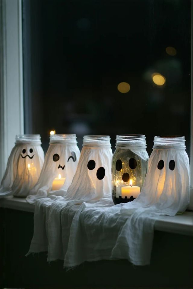 Display at 35 Ovington Dr — 35 Ovington Dr, Hamilton, NJ (Neon yet ghostly lights.)