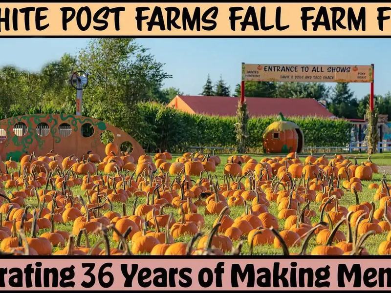 White Post Farms Fall Festival — Melville · Sat Oct 24 & Sun Oct 25 · $39.95+