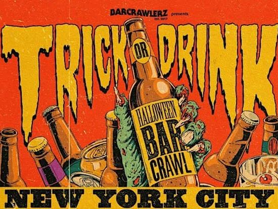Trick or Drink NYC Halloween Bar Crawl — East Village · Oct 24, 30 & 31