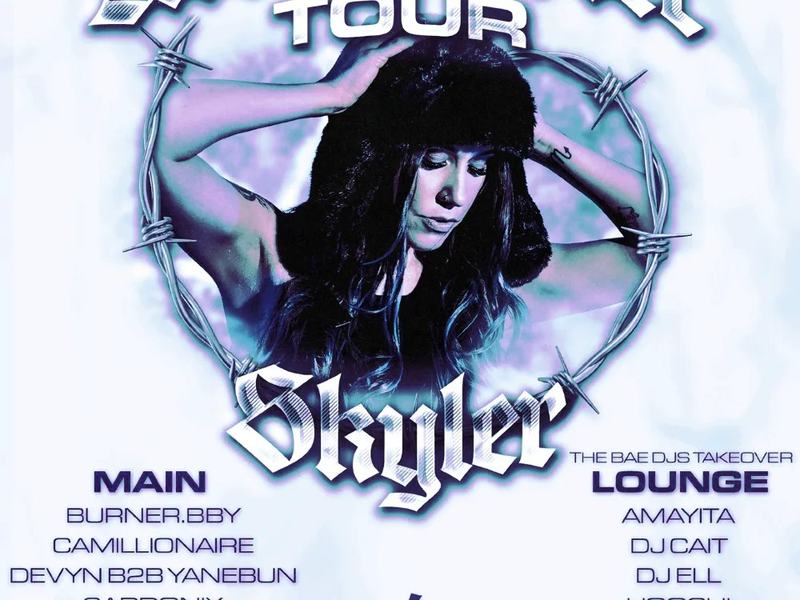 ULTRAVIOLET TOUR: SKYLER, Camillionaire, burner.bby, Devyn, Yanebun, Sardonix, Xilenyia — F8 · Fri Nov 6