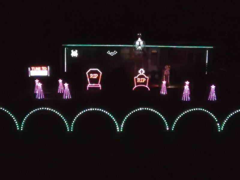 Lights on Holiday Drive