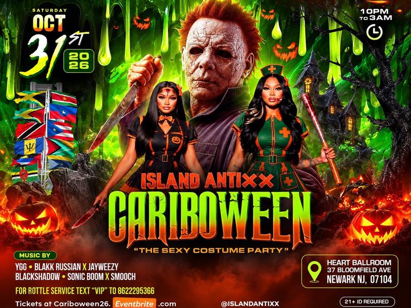 Cariboween — The Heart Ballroom, Newark · Sat Oct 31 · 10:30pm–3am · 21+