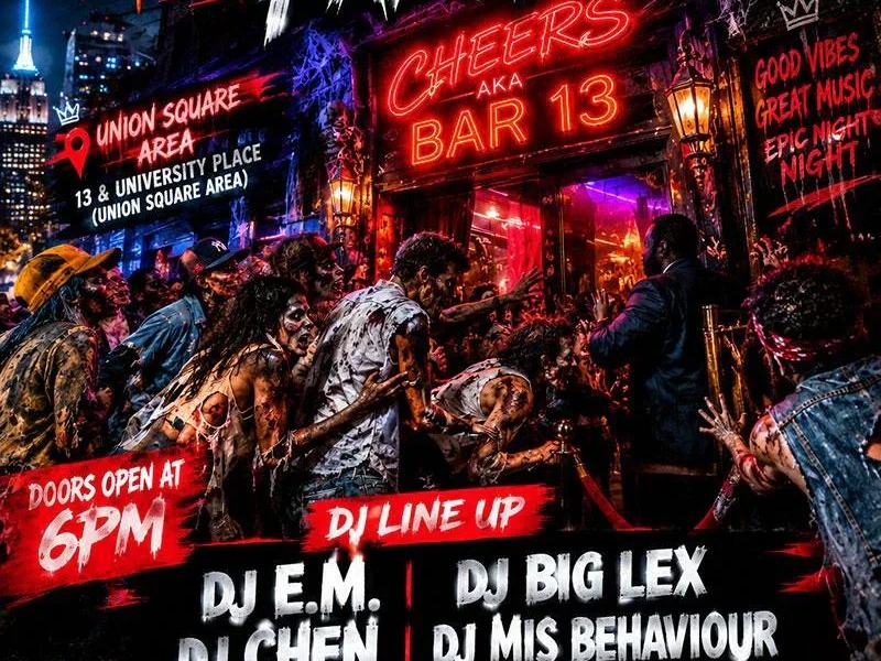 🎃 Halloween Weekend Sunday Funday Dance Party: Misbehaviour, DJ E.M., DJ CHEN — Bar 13 · Sun Nov 1