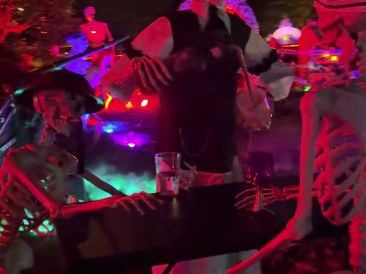 Halloween Display — 162 Lake Ave, Clifton