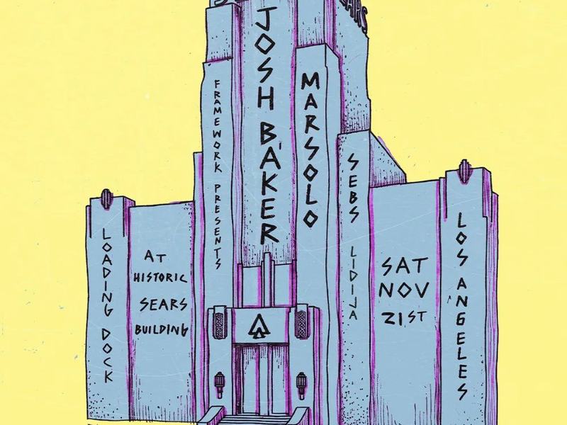 Josh Baker, Marsolo, Sebs — The Dock at the Historic Sears Building · Sat Nov 21