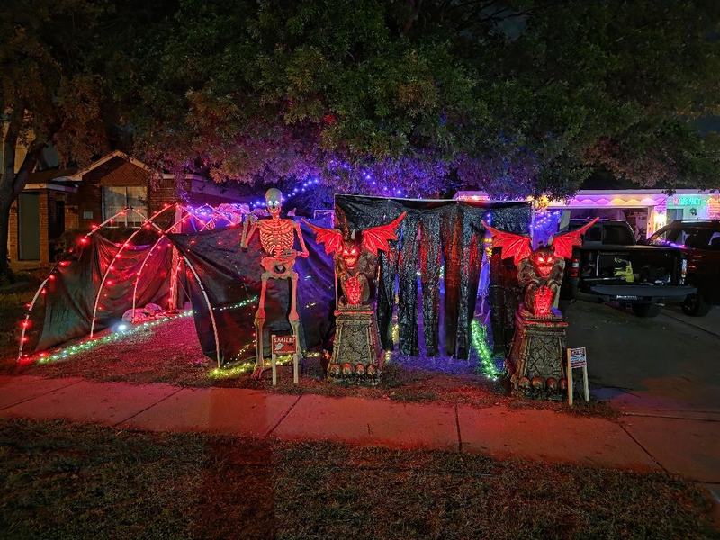 Coach Ken's Halloween Display