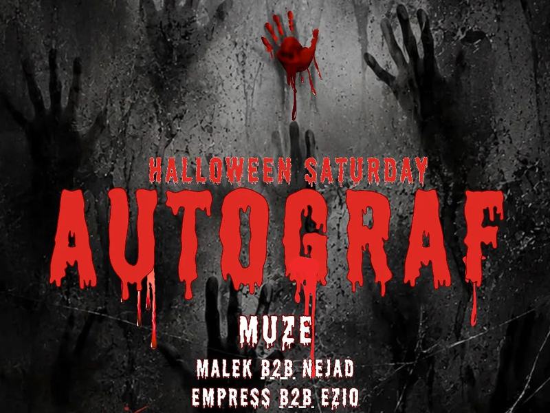 All I Need Events with: Autograf — Madarae SF · Sat Oct 31